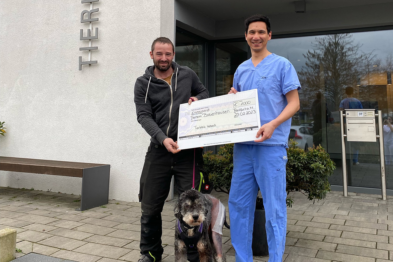 Tierklinik Für Hunde In Der Nähe Die Tierklinik Kalbach spendet an das Tierheim Babenhausen | IVC Evidensia